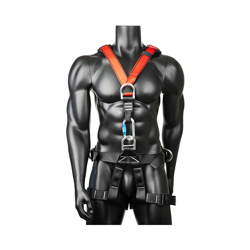 KA14 Climb Tac-Rescue, Stavební Horolezectví, D-Ring Points Bezpečnostní pás pro slaňování Hasičské lezecké vybavení